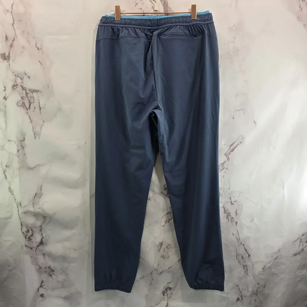 Chubbies Pants Mens Medium Blue Ultimate Sport Jogger Training Soft Jays Light